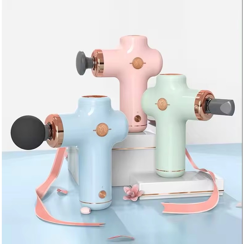 Massage Gun - Mini Pistola de Massagem Portátil com