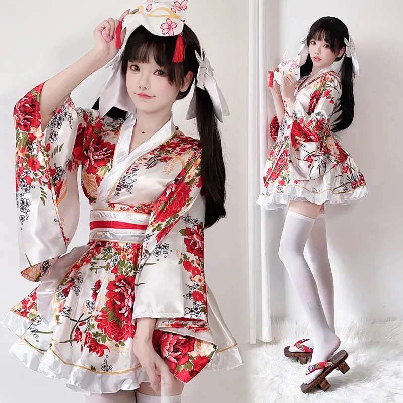 Vestido quimono japonês modifi - Bathrobe avaliação e preço