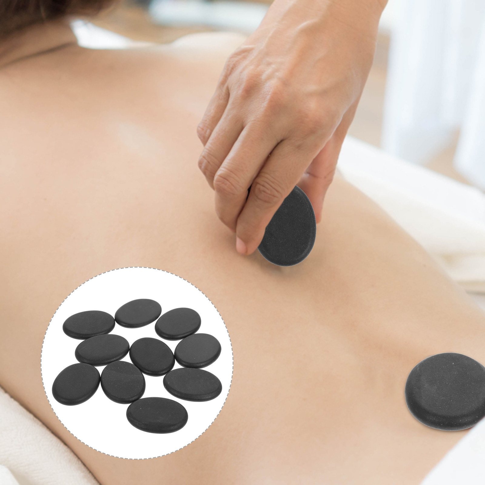 10 Peças de Pedras Vulcânicas  - Foot Spa avaliação e preço