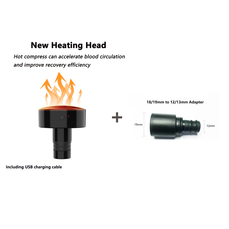 Heat Fascia arma massagem cabe - Massage Gun avaliação e preço