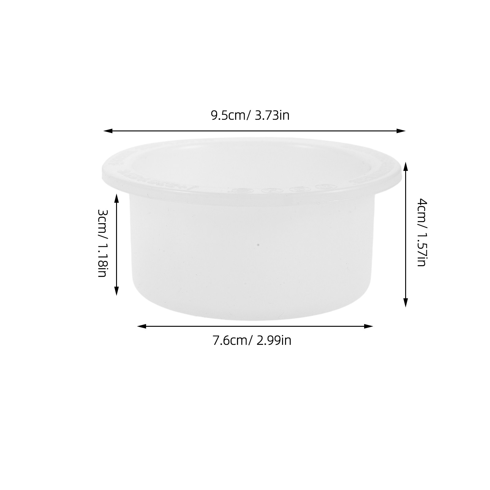 2 unidades de pratos de silico - Wax Warmer avaliação e preço