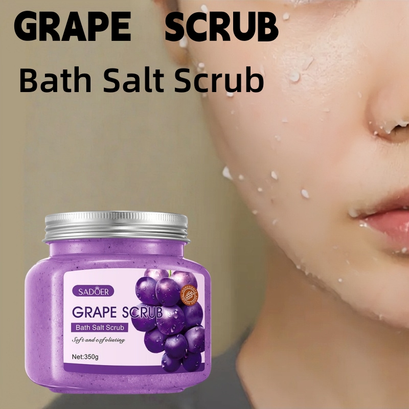 Esfoliante de Sal de Uva 350g, - Bath Salts avaliação e preço