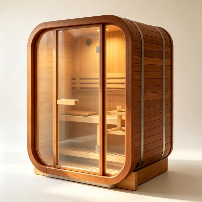 Cabine de sauna de luxo, feita - Spa Wellness Gym avaliação e preço