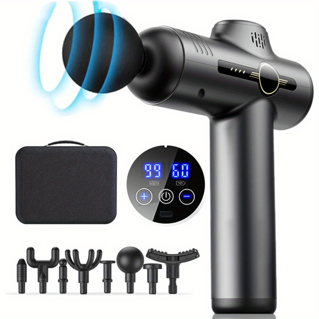 Pistola de massagem de 99 níve - Massage Gun avaliação e preço